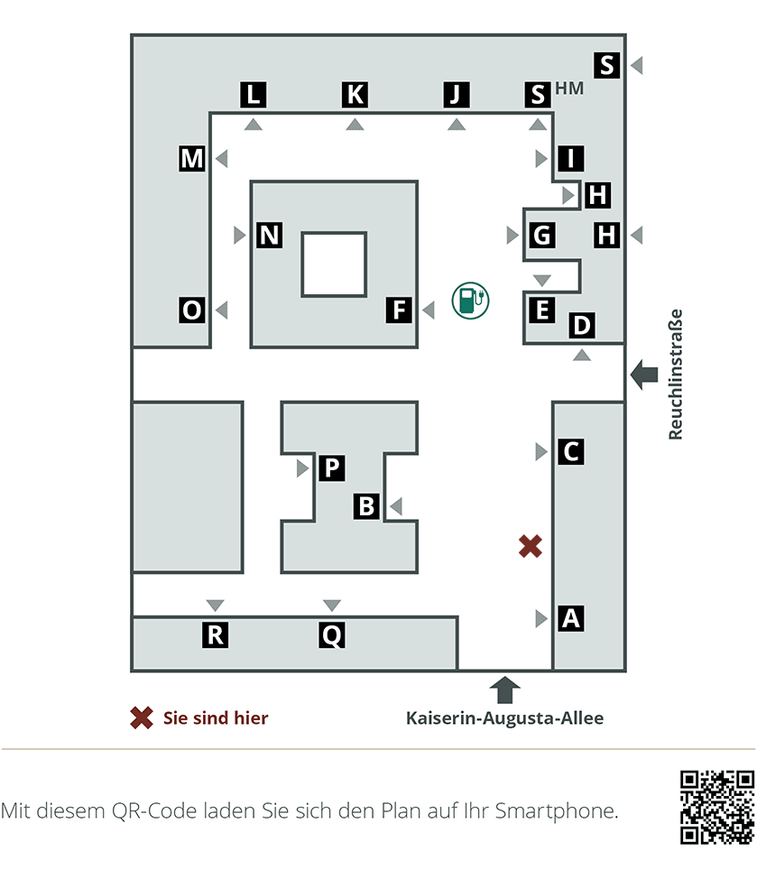 Eingang Reuchlinstraße